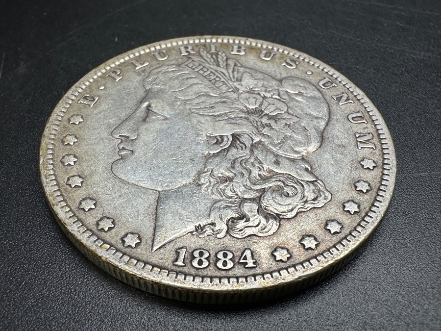 1884 U.S. Morgan Silver Dollar	 [Photo 3]