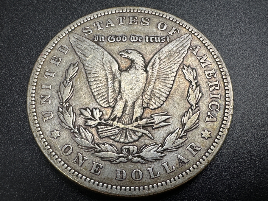 1884 U.S. Morgan Silver Dollar	 [Photo 4]