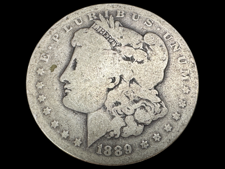 1889 U.S. Morgan Silver Dollar	 [Photo 1]