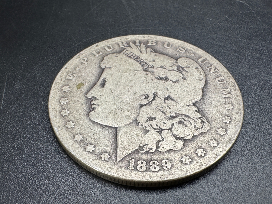 1889 U.S. Morgan Silver Dollar	 [Photo 3]
