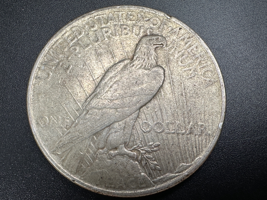 1922 U.S. Silver Peace Dollar [Photo 4]