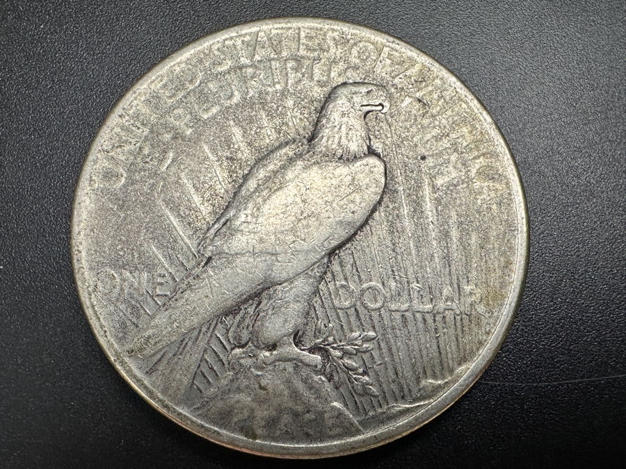 1925 U.S. Silver Peace Dollar [Photo 4]