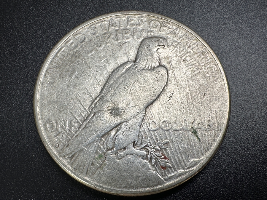 1923 U.S. Silver Peace Dollar [Photo 4]