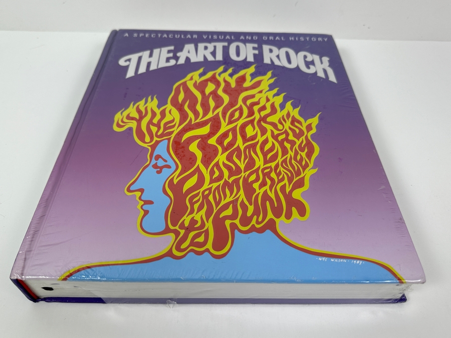Factory Sealed Hardcover Book The Art Of Rock Retails $45 [Photo 2]