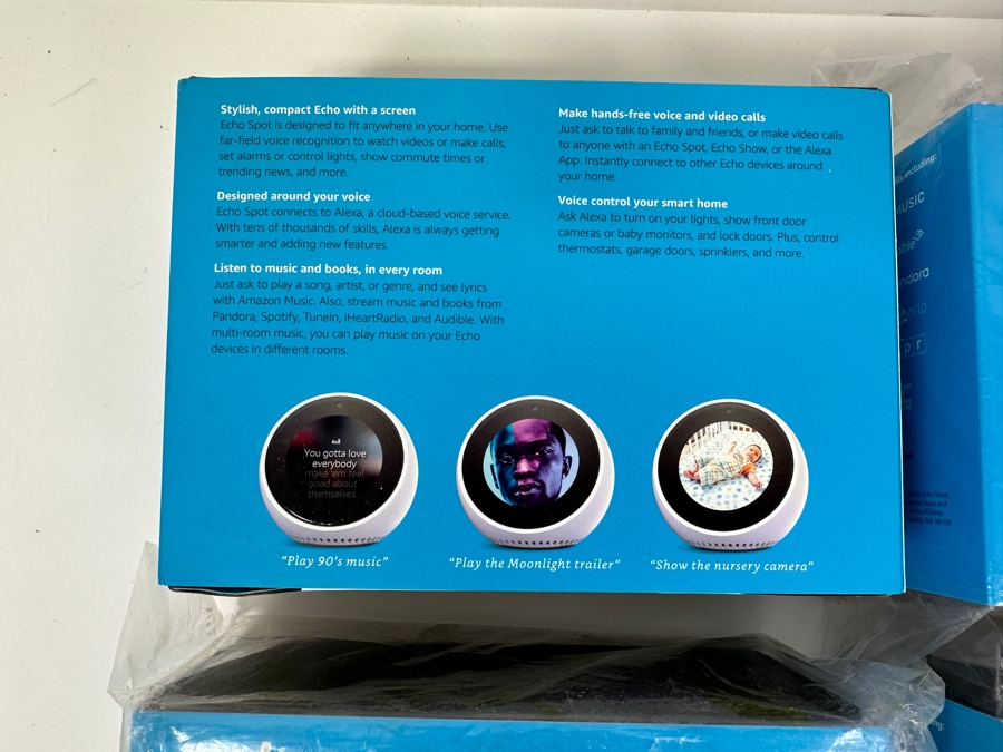 (4) New Echo Spots By Amazon [Photo 3]