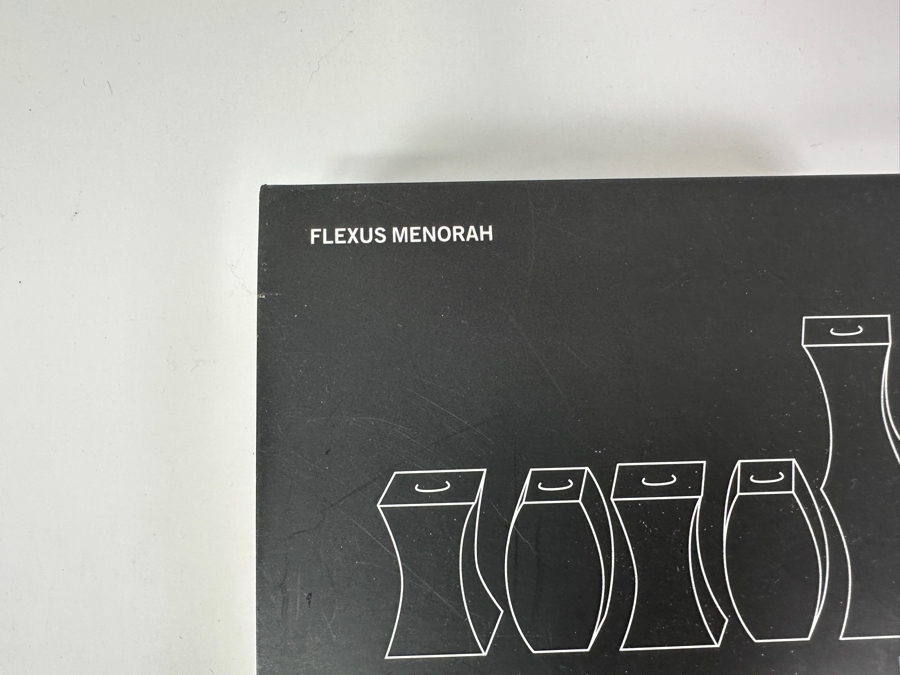 New In Box MoMA Museum Of Modern Art Flexus Menorah By Herbert And Jeanne Atkin [Photo 5]