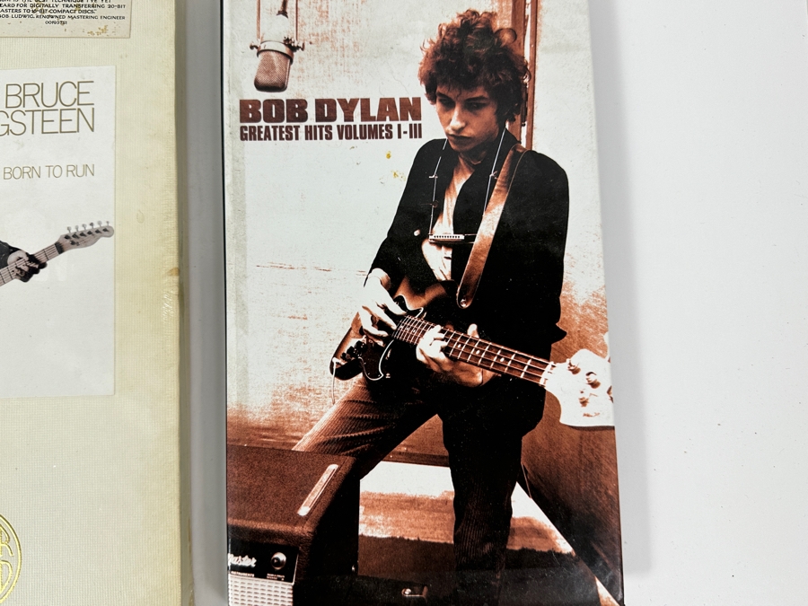 Factory Sealed 4 CD Set The Beach Boys - The Pet Sounds Sessions, Factory Sealed Limited Edition Bruce Springsteen Born To Run Music CDs And Bob Dylan Greatest Hits Volumes I-III Music CDs [Photo 4]