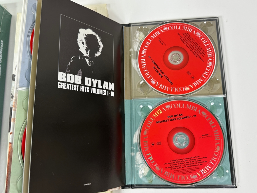 Factory Sealed 4 CD Set The Beach Boys - The Pet Sounds Sessions, Factory Sealed Limited Edition Bruce Springsteen Born To Run Music CDs And Bob Dylan Greatest Hits Volumes I-III Music CDs [Photo 6]