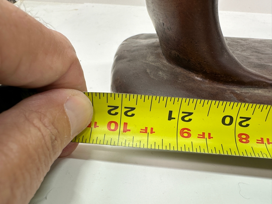 Vintage 1971 Signed Dolphin Pottery Sculpture 22.5W X 6D X 12.5H [Photo 11]