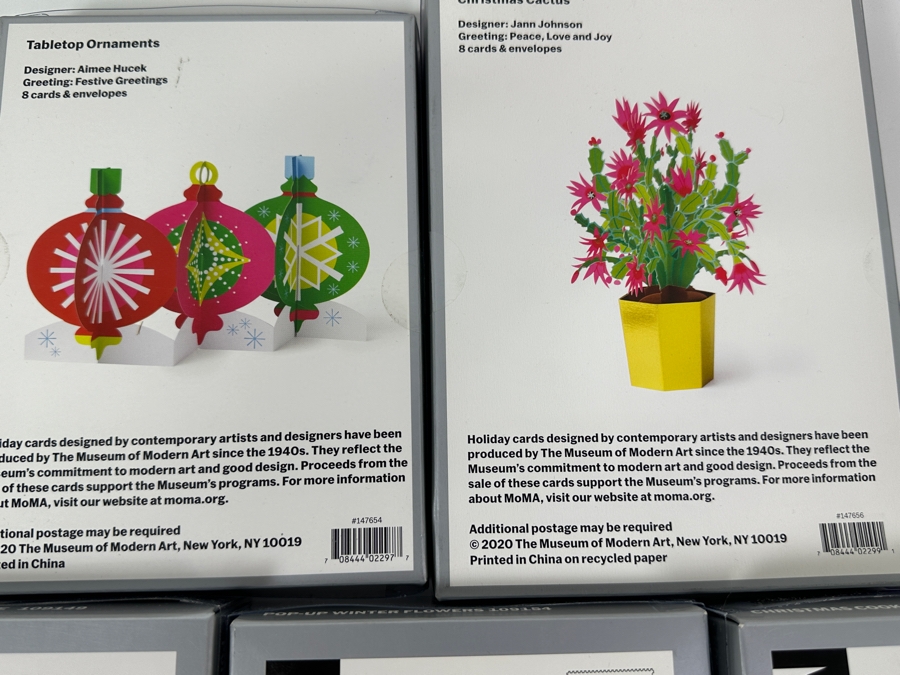 Various MoMA Pop-Up Holiday Card Sets [Photo 11]