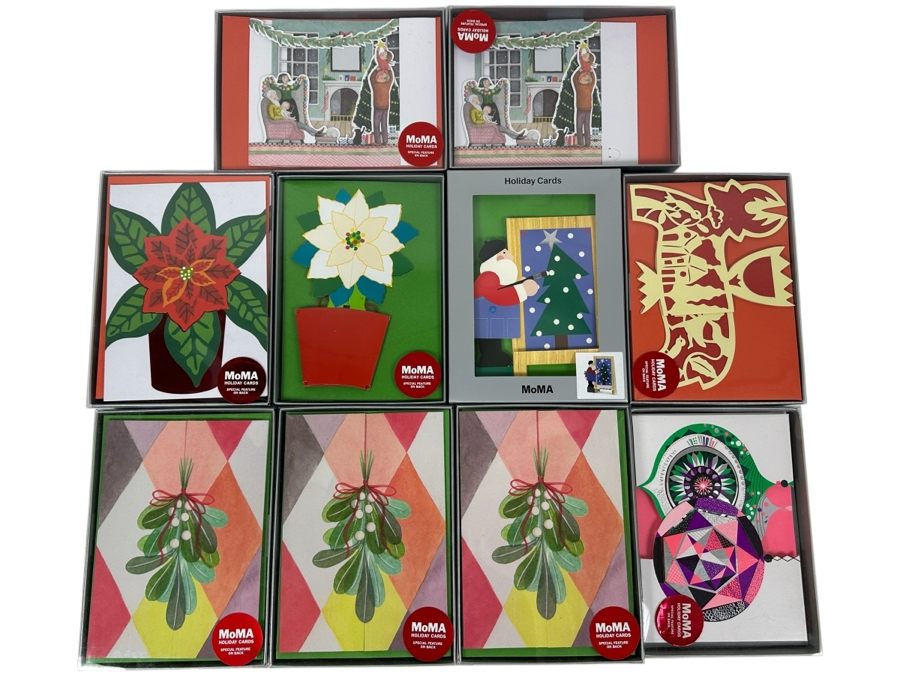 Various MoMA Holiday Card Sets