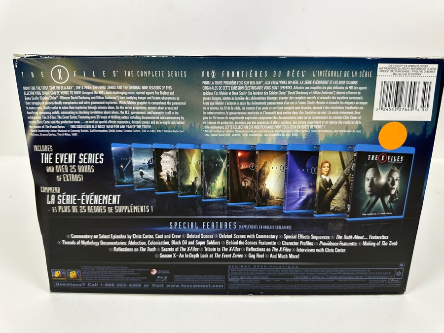 The X Files Complete Series Blu-Ray Dvd Box Set [Photo 6]
