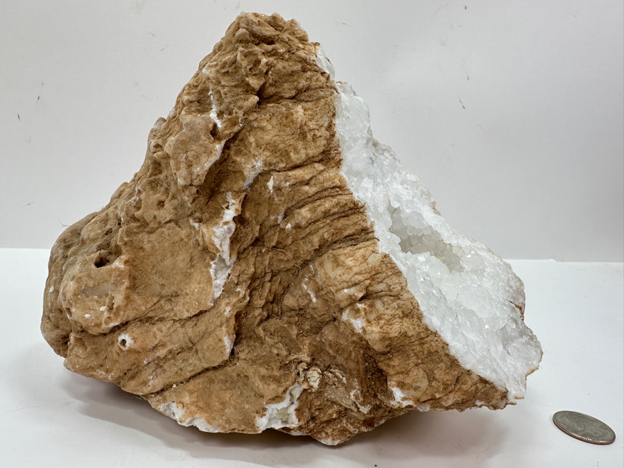 Just Added - Quartz Geode Crystal 7W X 6H [Photo 6]