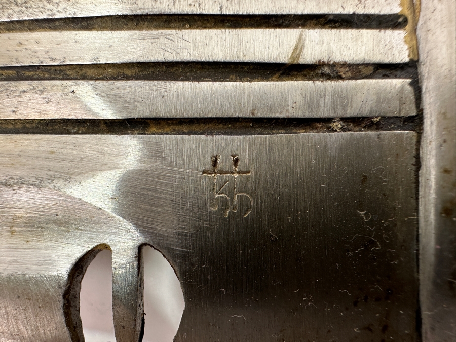 Signed Kukri Machete Knife With Curved Blade And Sheath 20.5L [Photo 4]