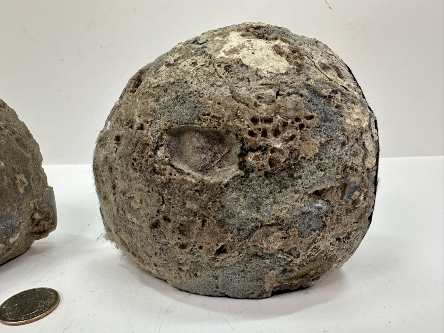 Pair Of Polished Geode Bookends [Photo 6]