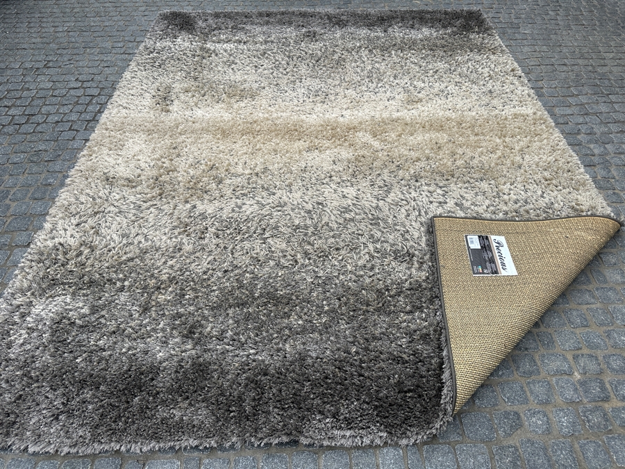 Precious Area Rug Gray-Beige 7'10' X 10'2' Made In Israel [Photo 5]