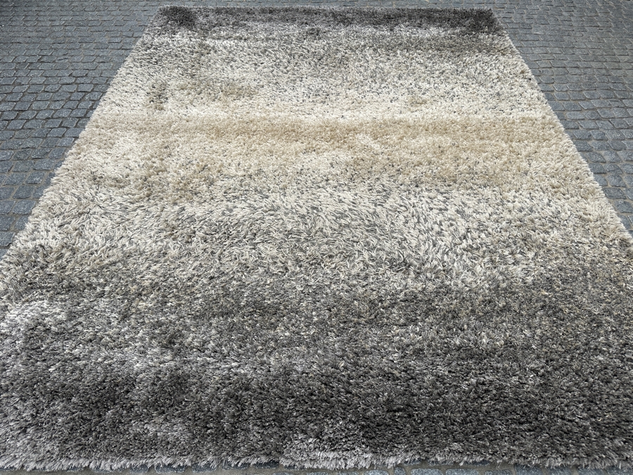 Precious Area Rug Gray-Beige 7'10' X 10'2' Made In Israel [Photo 3]
