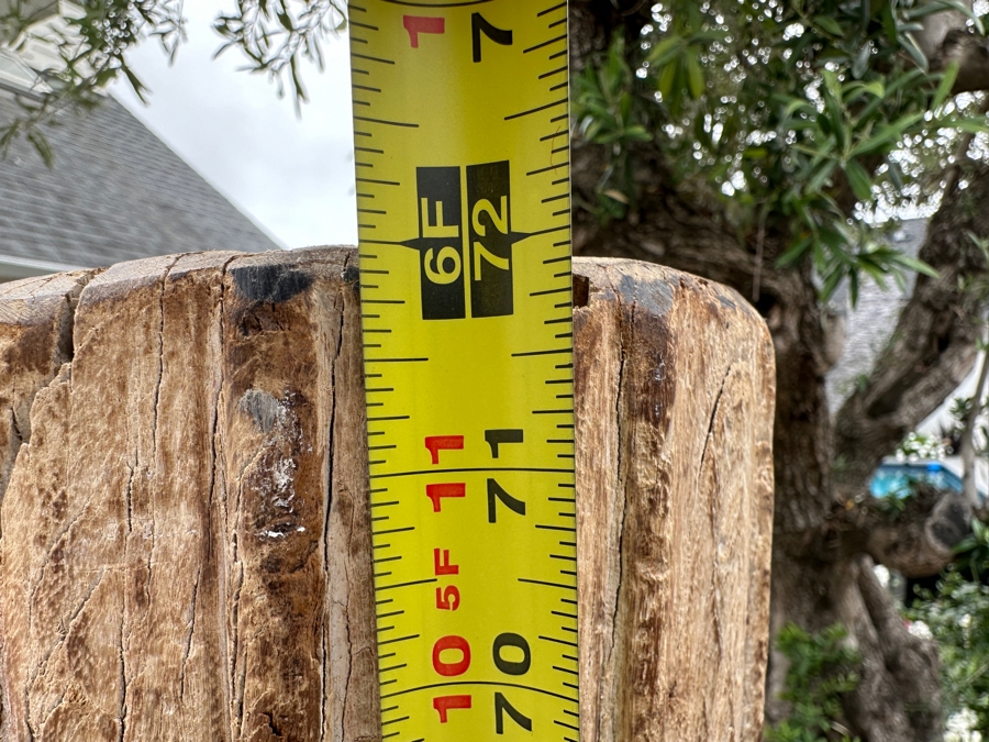 Vintage Indonesian Wooden Hand Carved Architectural Column 6'H [Photo 7]