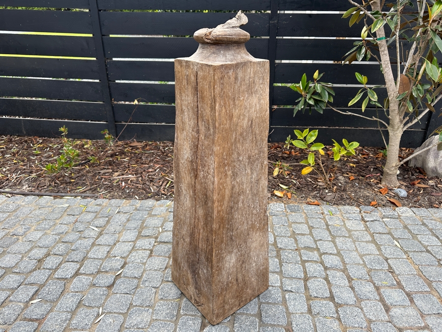 Wooden Architectural Sculpture 35'H [Photo 1]