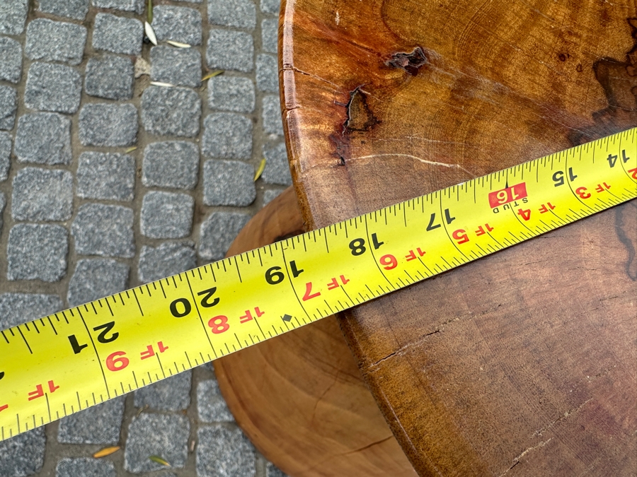 Solid Wooden Side Table 18.5W X 20H [Photo 8]