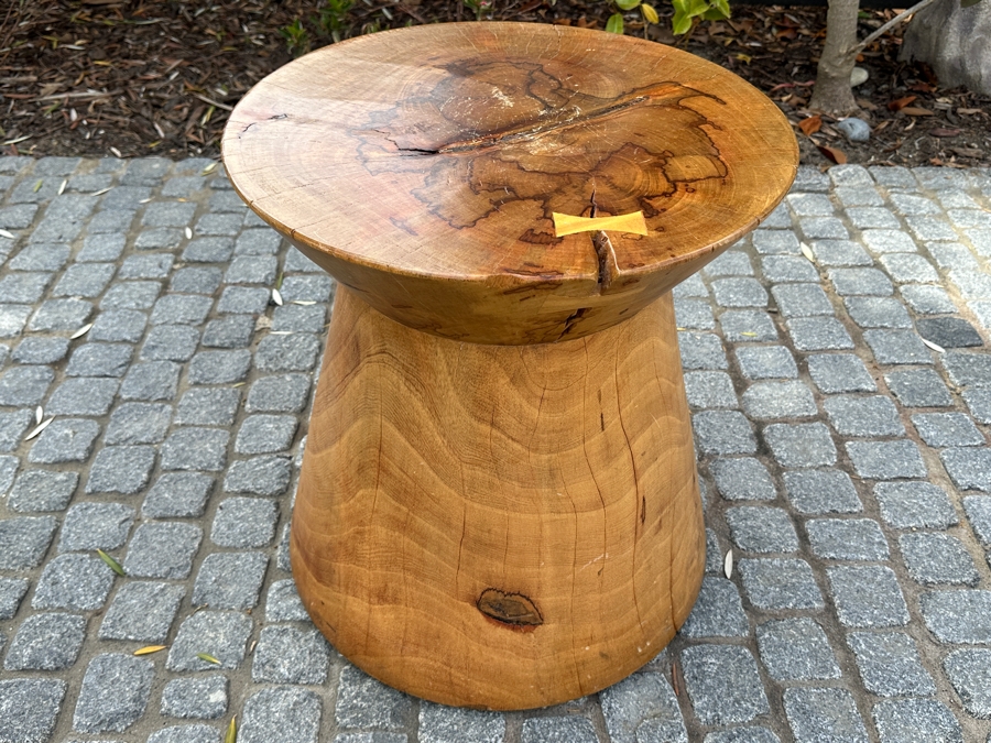 Solid Wooden Side Table 18.5W X 20H