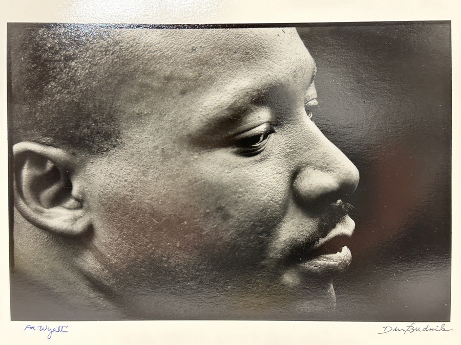 Dan Budnik (1933-2020, American) Signed Photograph Of Martin Luther King Jr. Shortly After His March On Washington 'I Have A Dream' Speech On 8/28/1963 Gelatin Silver Print Ink Signed Dan Budnik 8.5 X 6 Estimate $3,000-$5,000 [Photo 4]