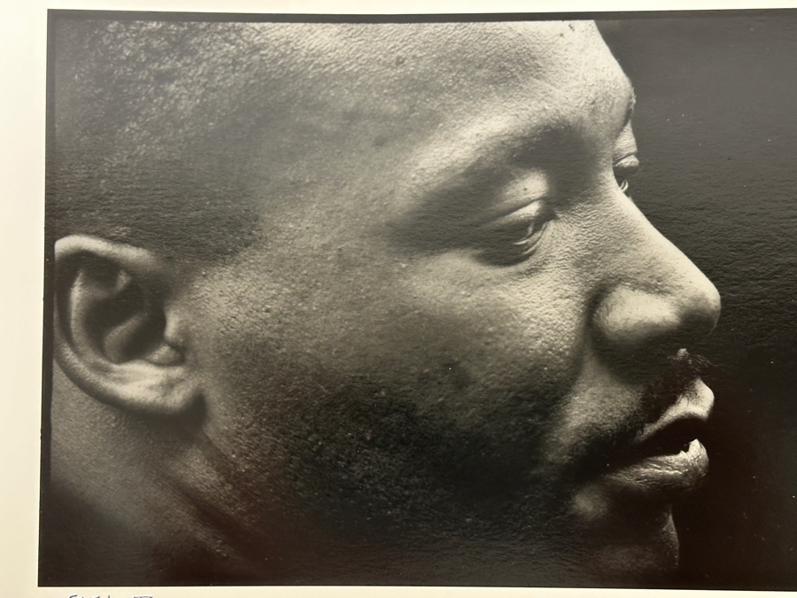 Dan Budnik (1933-2020, American) Signed Photograph Of Martin Luther King Jr. Shortly After His March On Washington 'I Have A Dream' Speech On 8/28/1963 Gelatin Silver Print Ink Signed Dan Budnik 8.5 X 6 Estimate $3,000-$5,000 [Photo 10]