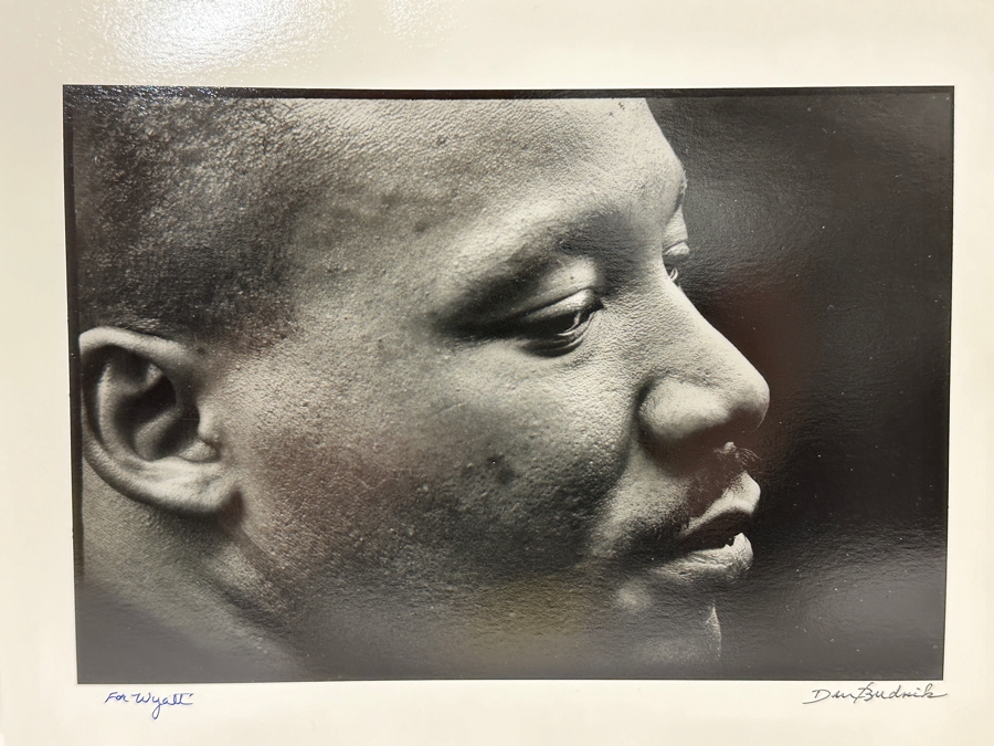 Dan Budnik (1933-2020, American) Signed Photograph Of Martin Luther King Jr. Shortly After His March On Washington 'I Have A Dream' Speech On 8/28/1963 Gelatin Silver Print Ink Signed Dan Budnik 8.5 X 6 Estimate $3,000-$5,000 [Photo 2]