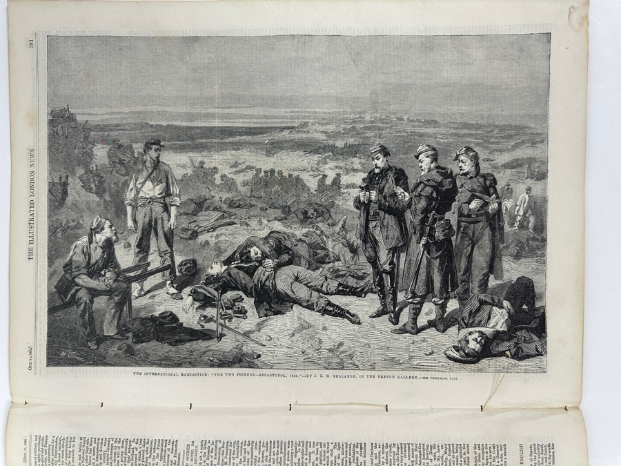 Own A Rare Piece Of Our Nation's History - One Of The Earliest Publications Of Abraham Lincoln's Emancipation Proclamation Published On Saturday, October 11, 1862 In The Illustrated London News [Photo 18]