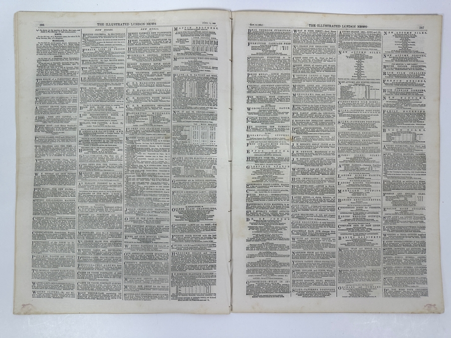 Own A Rare Piece Of Our Nation's History - One Of The Earliest Publications Of Abraham Lincoln's Emancipation Proclamation Published On Saturday, October 11, 1862 In The Illustrated London News [Photo 20]