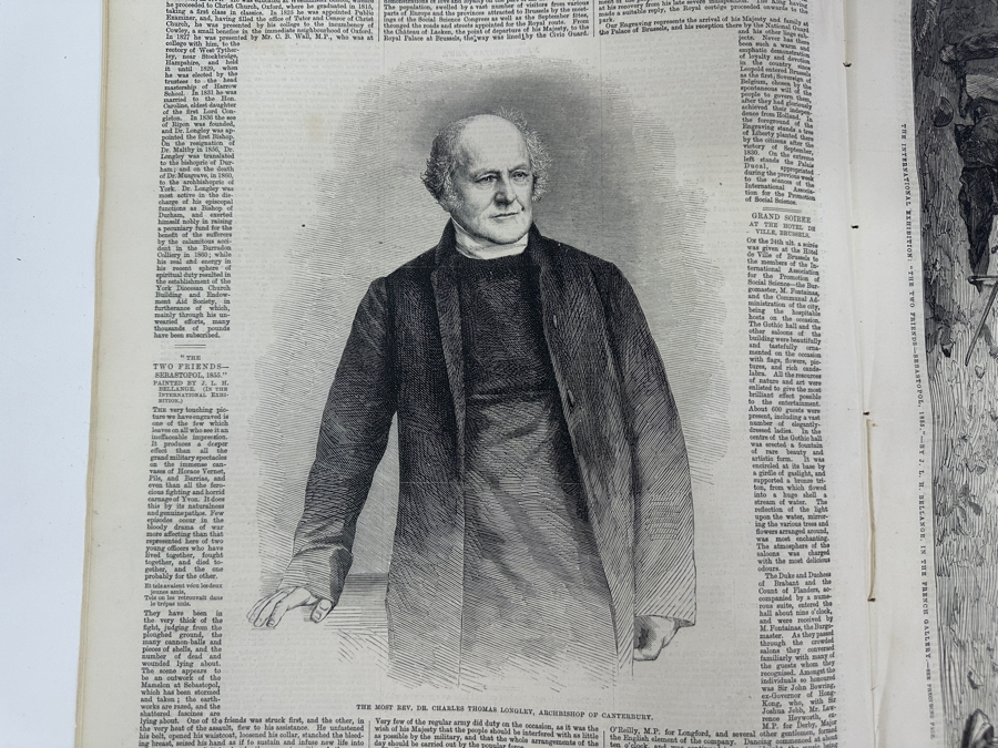Own A Rare Piece Of Our Nation's History - One Of The Earliest Publications Of Abraham Lincoln's Emancipation Proclamation Published On Saturday, October 11, 1862 In The Illustrated London News [Photo 17]