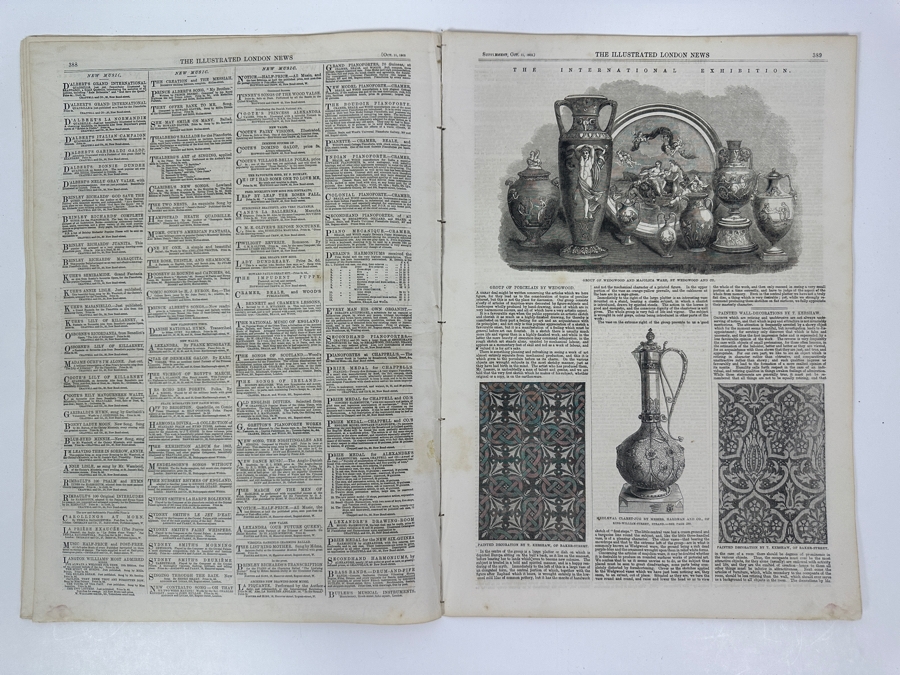 Own A Rare Piece Of Our Nation's History - One Of The Earliest Publications Of Abraham Lincoln's Emancipation Proclamation Published On Saturday, October 11, 1862 In The Illustrated London News [Photo 21]