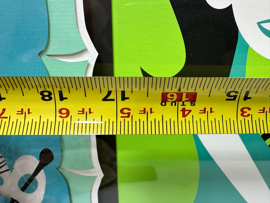 Pair Of Shag (Josh Agle) Limited Edition Three Color Tiki Serigraphs Numbered 10 Of 50 From The Maka Maka Mask And Print Design And Professionally Framed By Link David (FrameFetish.com) 17 X 12 Framed 30 X 24.5 [Photo 17]