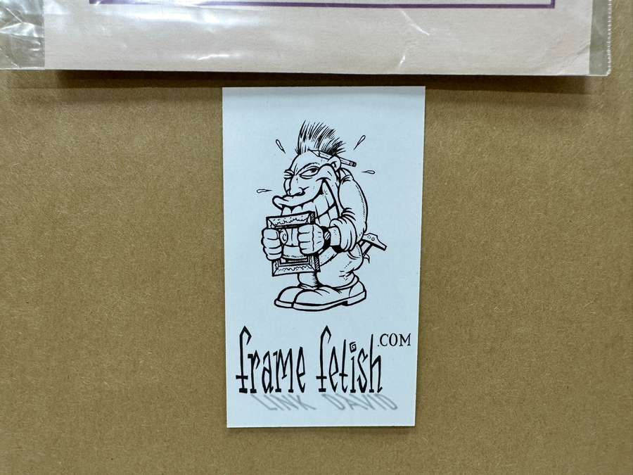 Pair Of Shag (Josh Agle) Limited Edition Three Color Tiki Serigraphs Numbered 10 Of 50 From The Maka Maka Mask And Print Design And Professionally Framed By Link David (FrameFetish.com) 17 X 12 Framed 30 X 24.5 [Photo 14]