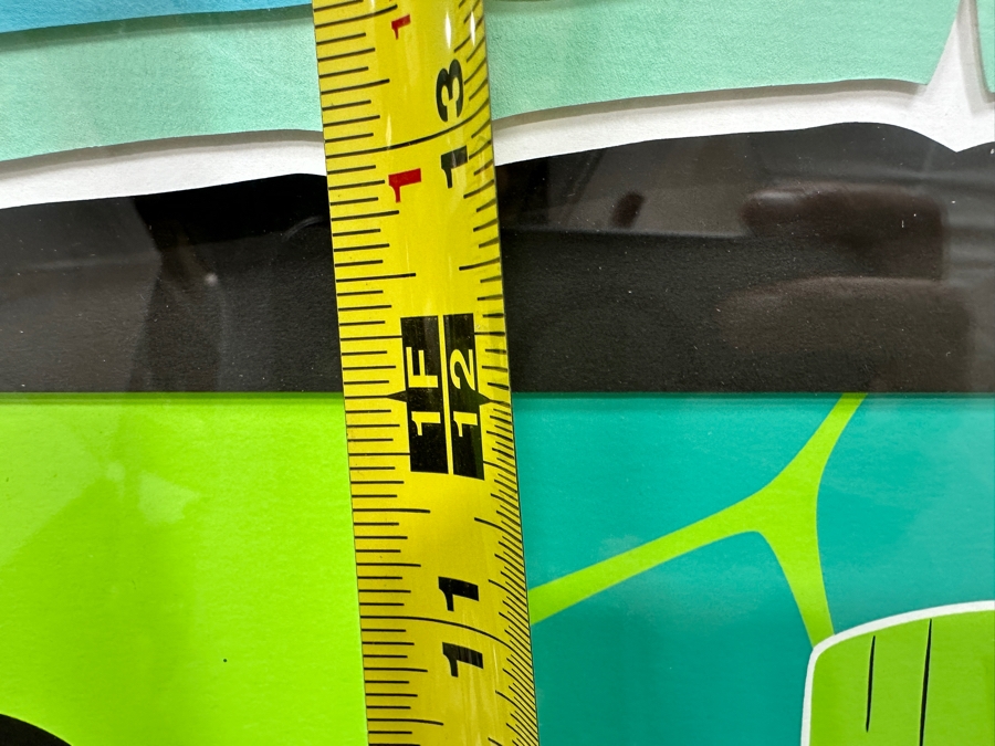 Pair Of Shag (Josh Agle) Limited Edition Three Color Tiki Serigraphs Numbered 10 Of 50 From The Maka Maka Mask And Print Design And Professionally Framed By Link David (FrameFetish.com) 17 X 12 Framed 30 X 24.5 [Photo 18]