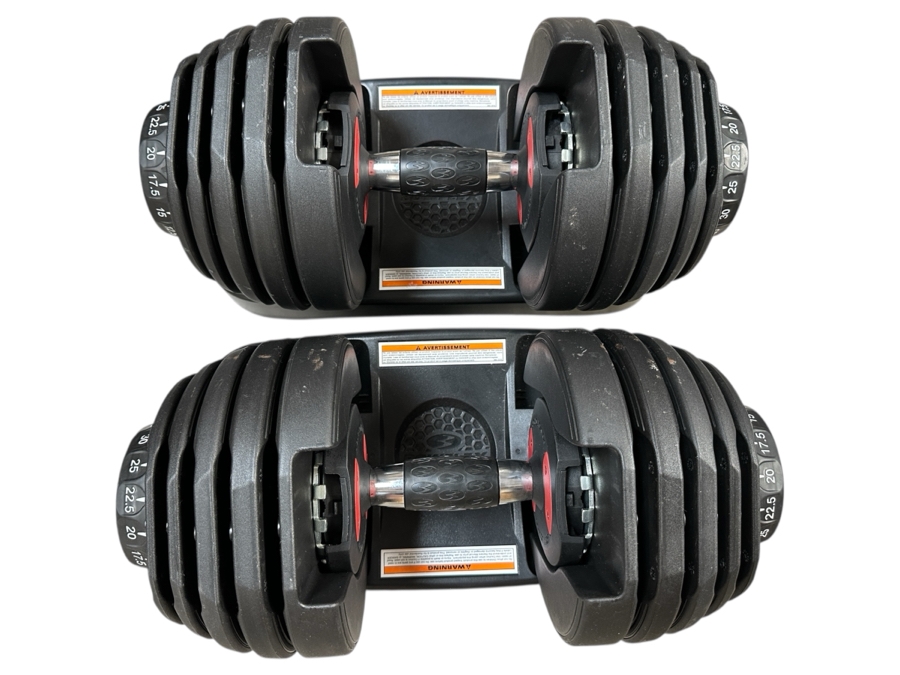 Just Added - Bowflex Adjustable Dumbbell Set