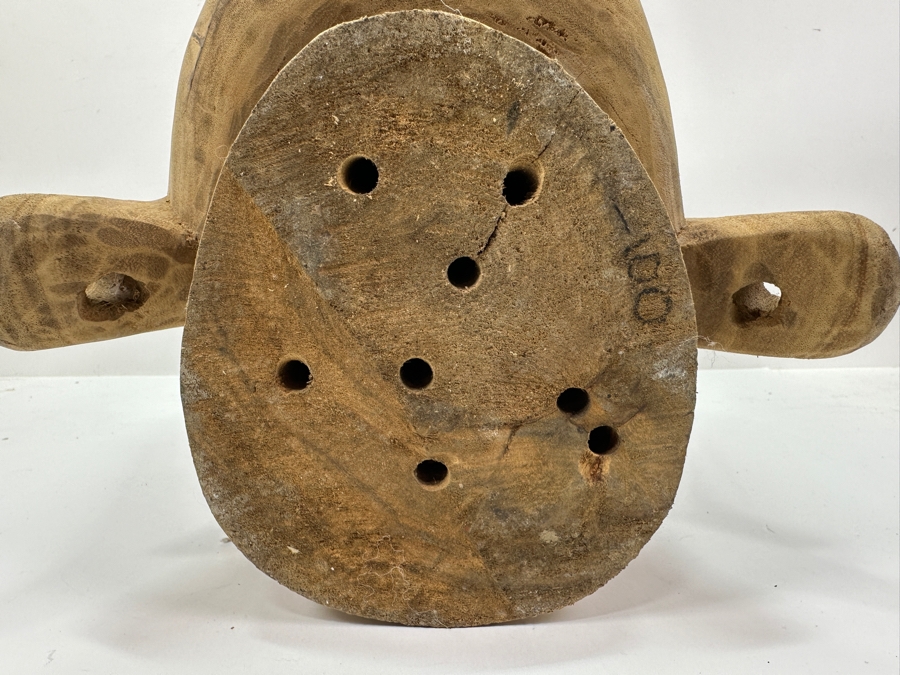 Just Added - Large Carved Wooden Buddha Head 15'H [Photo 9]