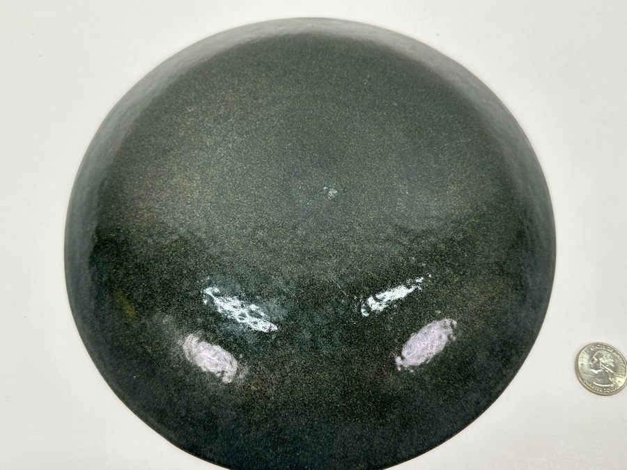 Just Added - Mid-Century Modern Sunburst Enamel Metal Bowl 9.75W [Photo 5]