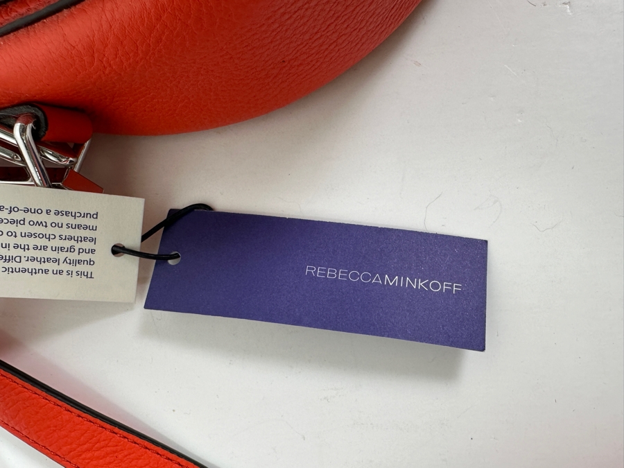 Just Added - New Rebecca Minkoff Electric Red Crossbody Handbag Retails $295	 [Photo 5]