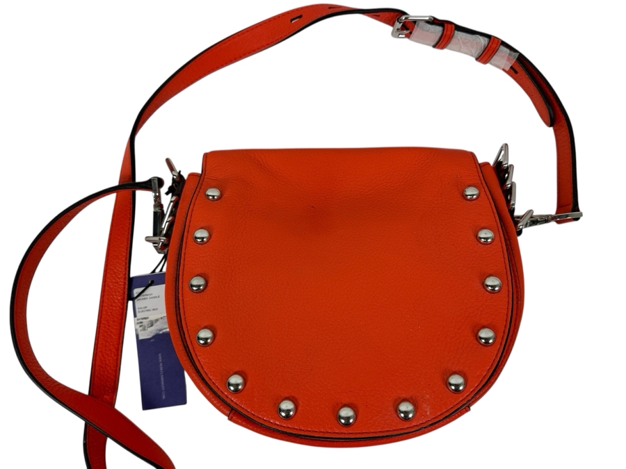 Just Added - New Rebecca Minkoff Electric Red Crossbody Handbag Retails $295	 [Photo 1]