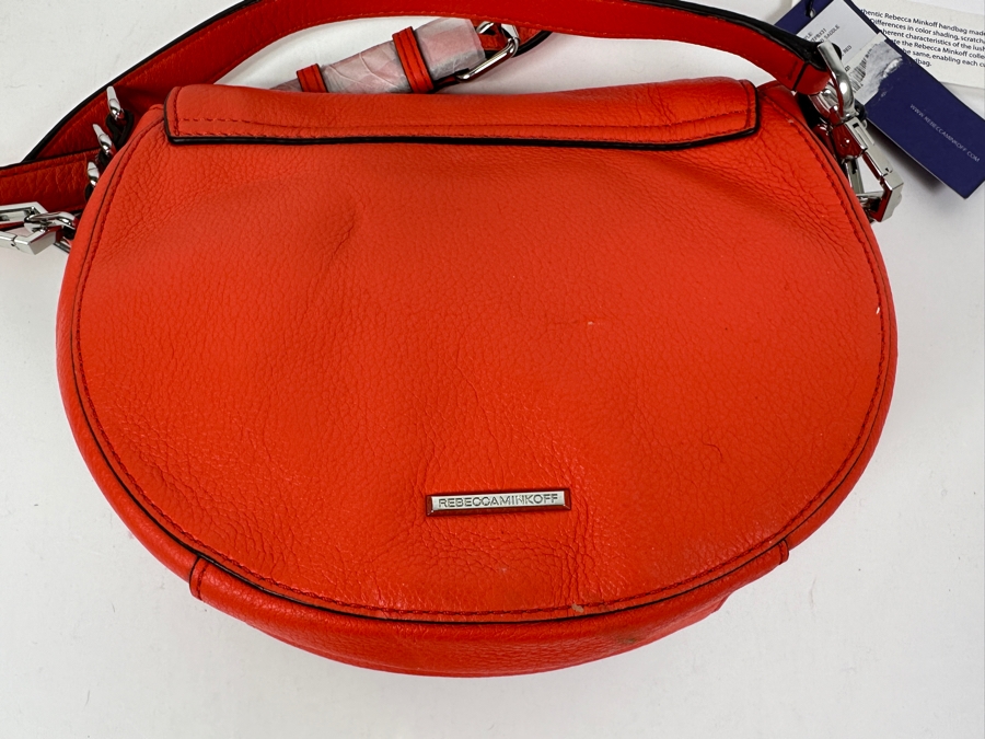 Just Added - New Rebecca Minkoff Electric Red Crossbody Handbag Retails $295	 [Photo 6]