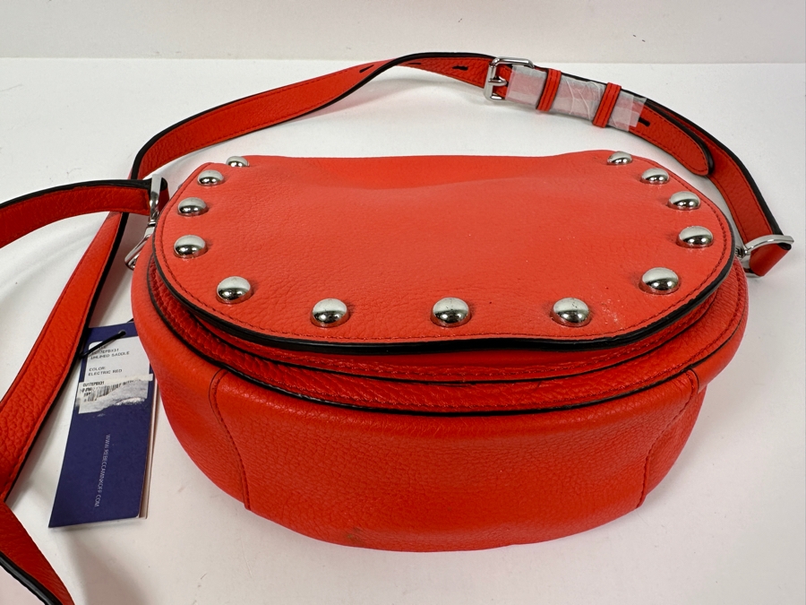 Just Added - New Rebecca Minkoff Electric Red Crossbody Handbag Retails $295	 [Photo 3]