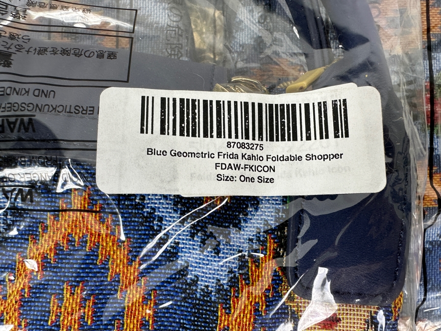 Just Added - New Frida Kahlo Mexican Folk Art Design Signare Duffle Bag And Handbag [Photo 8]