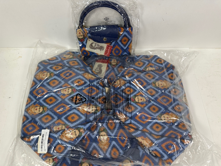 Just Added - New Frida Kahlo Mexican Folk Art Design Signare Duffle Bag And Handbag [Photo 2]