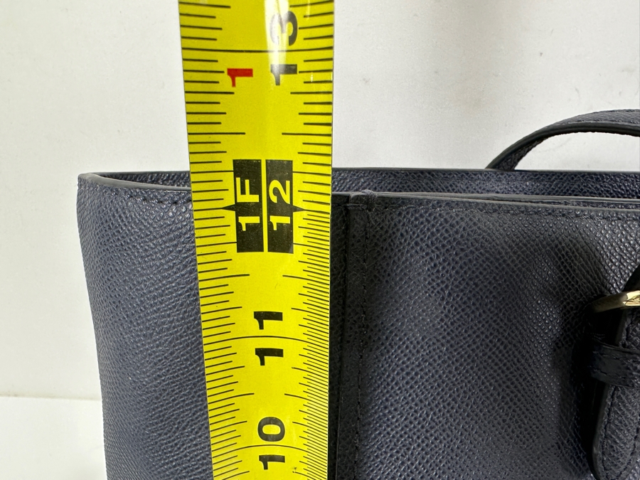 Just Added - New Coach Blue Tote Handbag 18W X 12H [Photo 8]