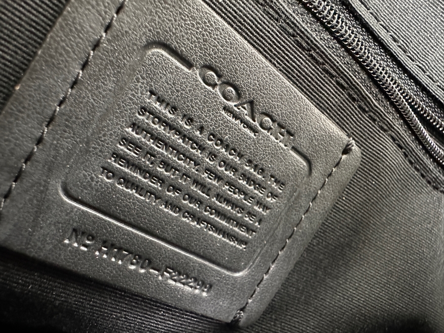 Just Added - Coach Black Tote Handbag With New Matching Coach Wallet 15W X 10H [Photo 7]