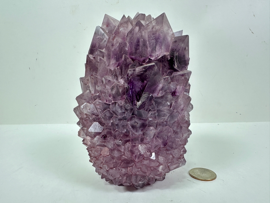 Just Added - Amethyst Sculpture 5.5'H [Photo 2]