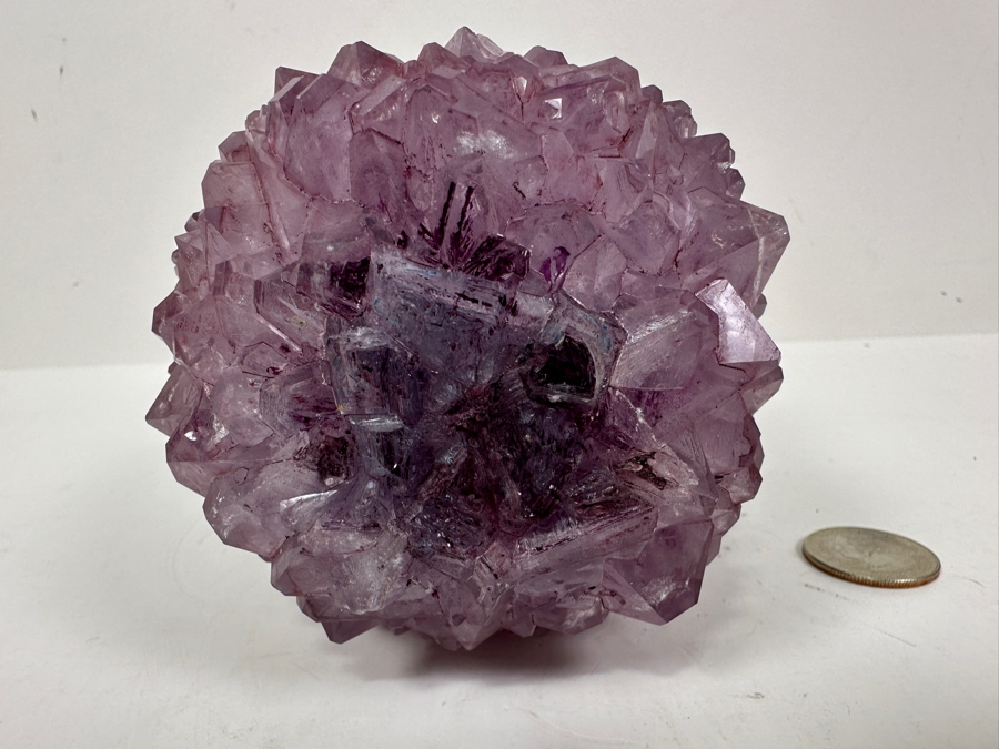 Just Added - Amethyst Sculpture 5.5'H [Photo 4]