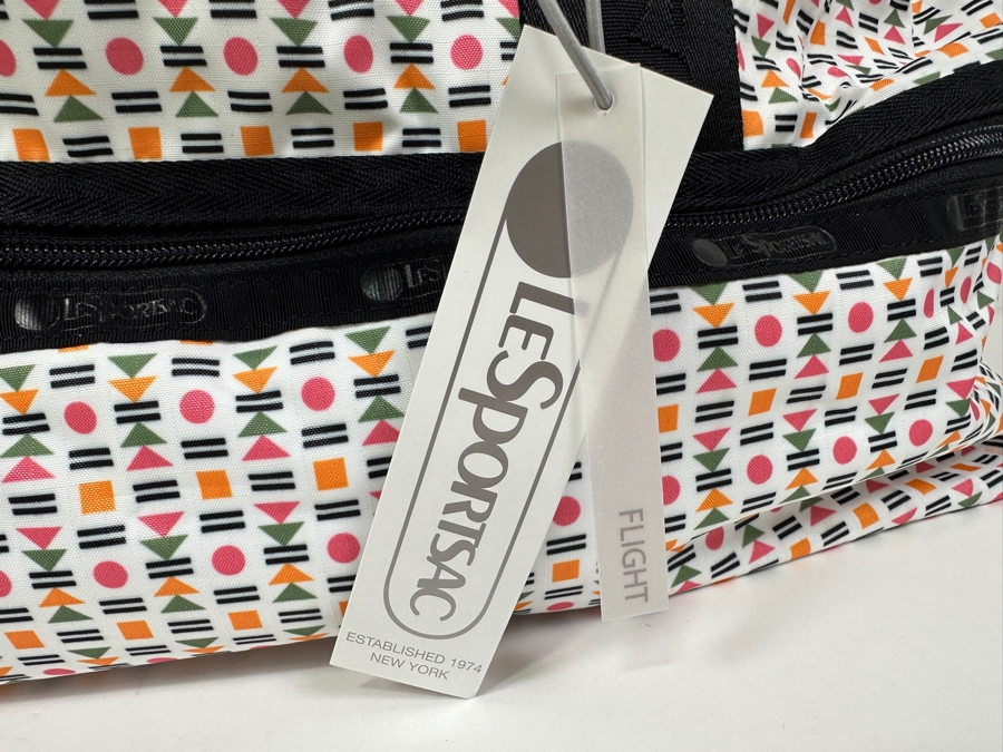Just Added - New LeSportsac Flight Dakota Large Deluxe Weekender Bag Retails $195 [Photo 2]