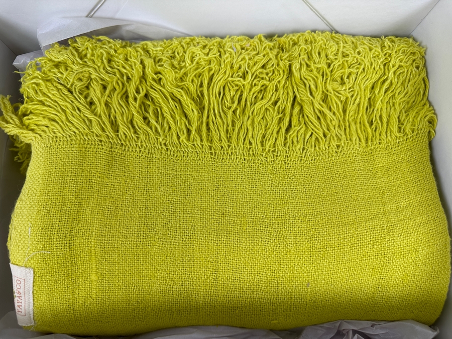 Just Added - New Yaya & Co. Linen Throw [Photo 4]